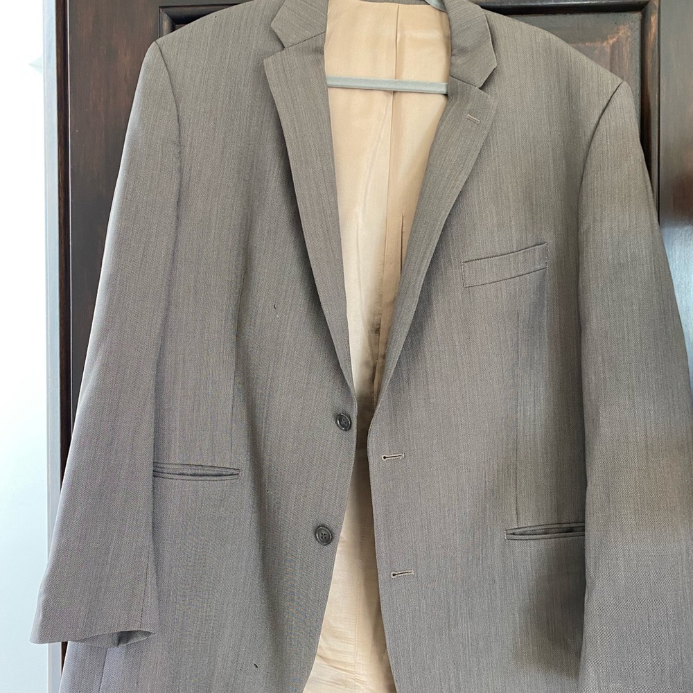 Light brown Calvin Klein Suit XL